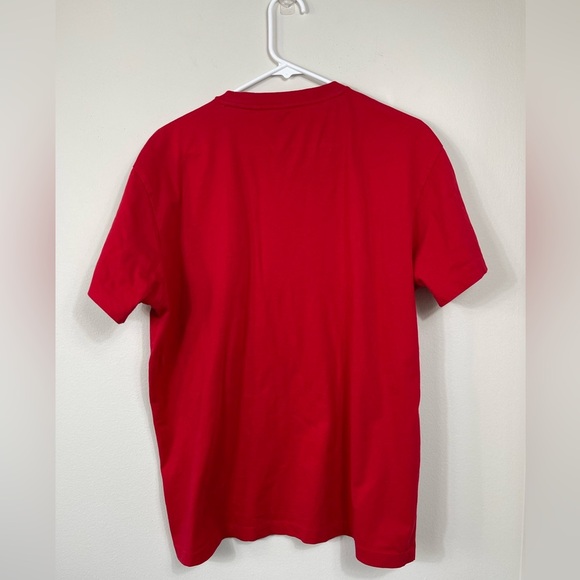 R.Lauren Jersey Pocket Red T-Shirt Polo Men's Cotton Size M - Picture 8 of 14